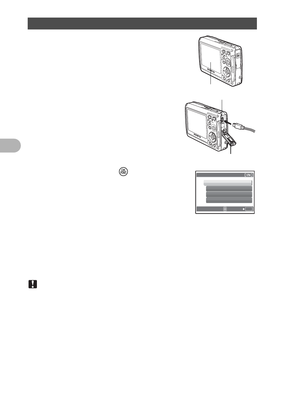 Connecting the camera to a computer, Gp. 50 | Olympus 720 SW User Manual | Page 50 / 83