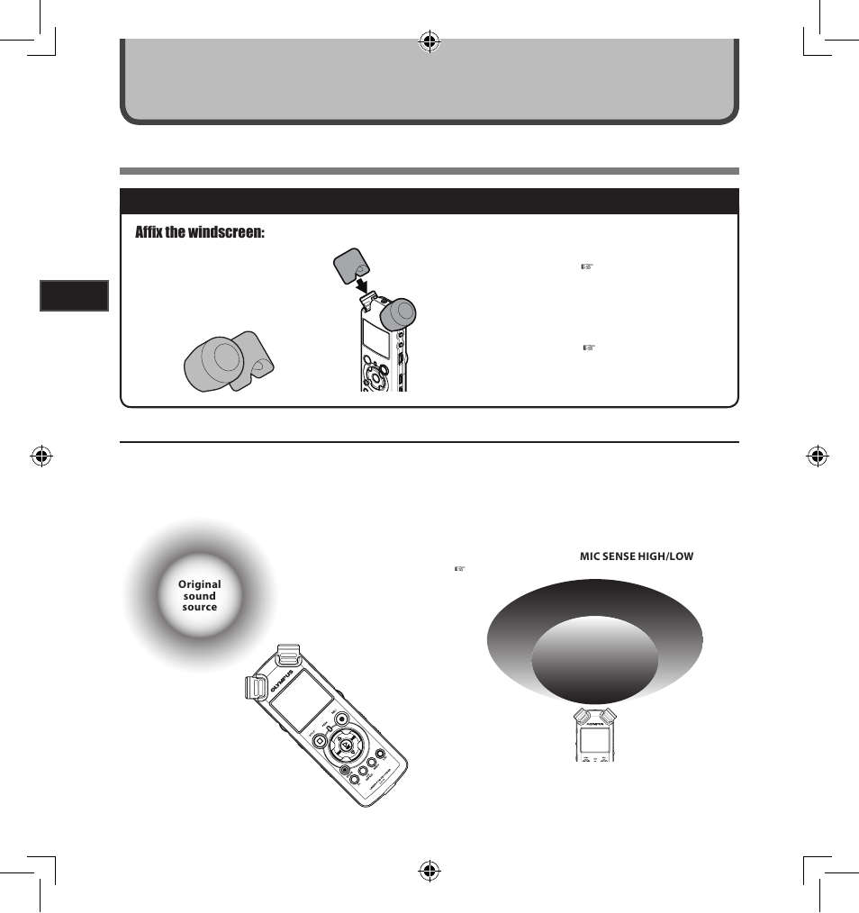 About recording before recording | Olympus LS-5 User Manual | Page 22 / 88