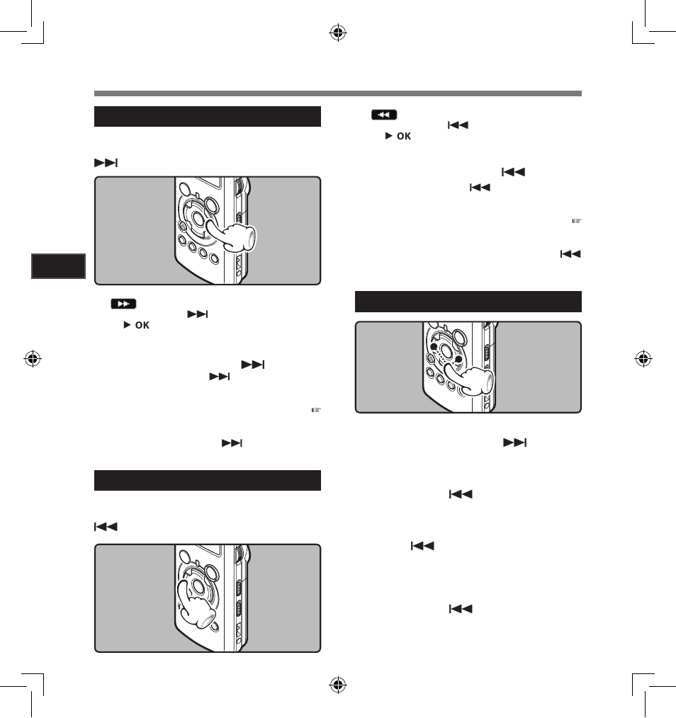 Playback | Olympus LS-5 User Manual | Page 34 / 88
