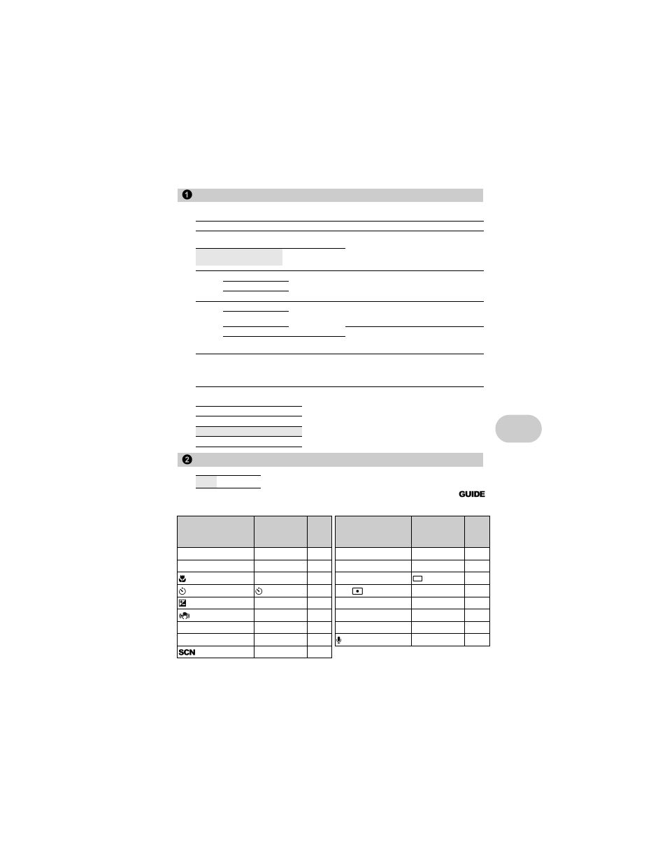Changing the image quality, Restoring default settings, 1image quality | 2reset | Olympus µ 1000 User Manual | Page 19 / 80