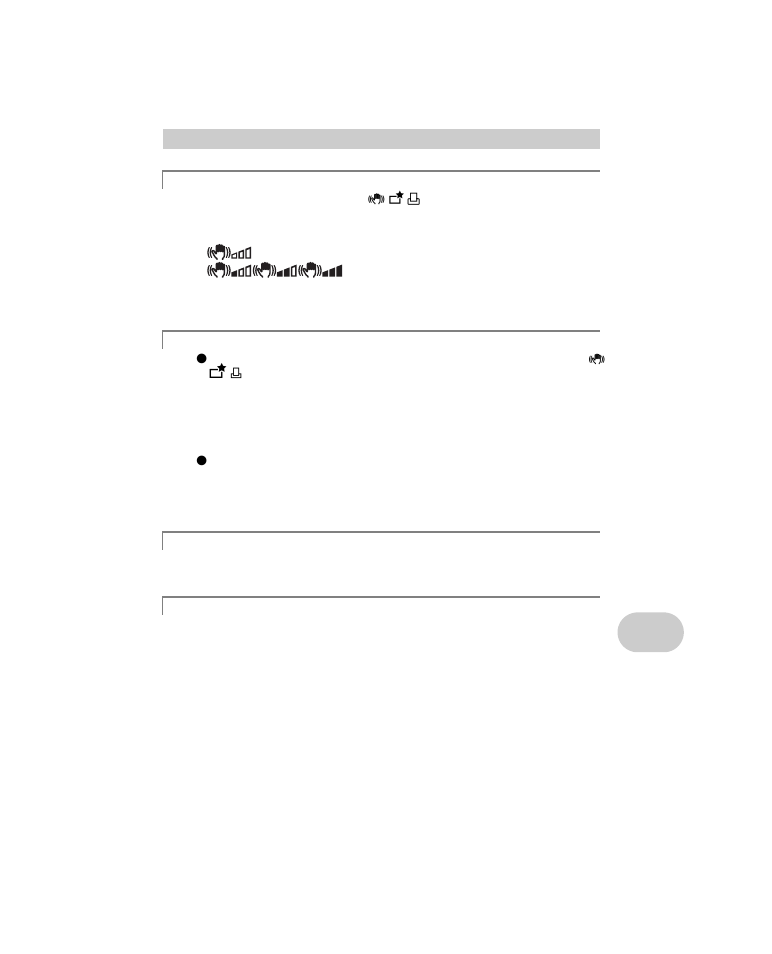 Playback help and troubleshooting tips, To fix blurry pictures, Pictures cannot fixed as expected | Images cannot be edited, The picture cannot be registered in the album | Olympus µ 1000 User Manual | Page 57 / 80