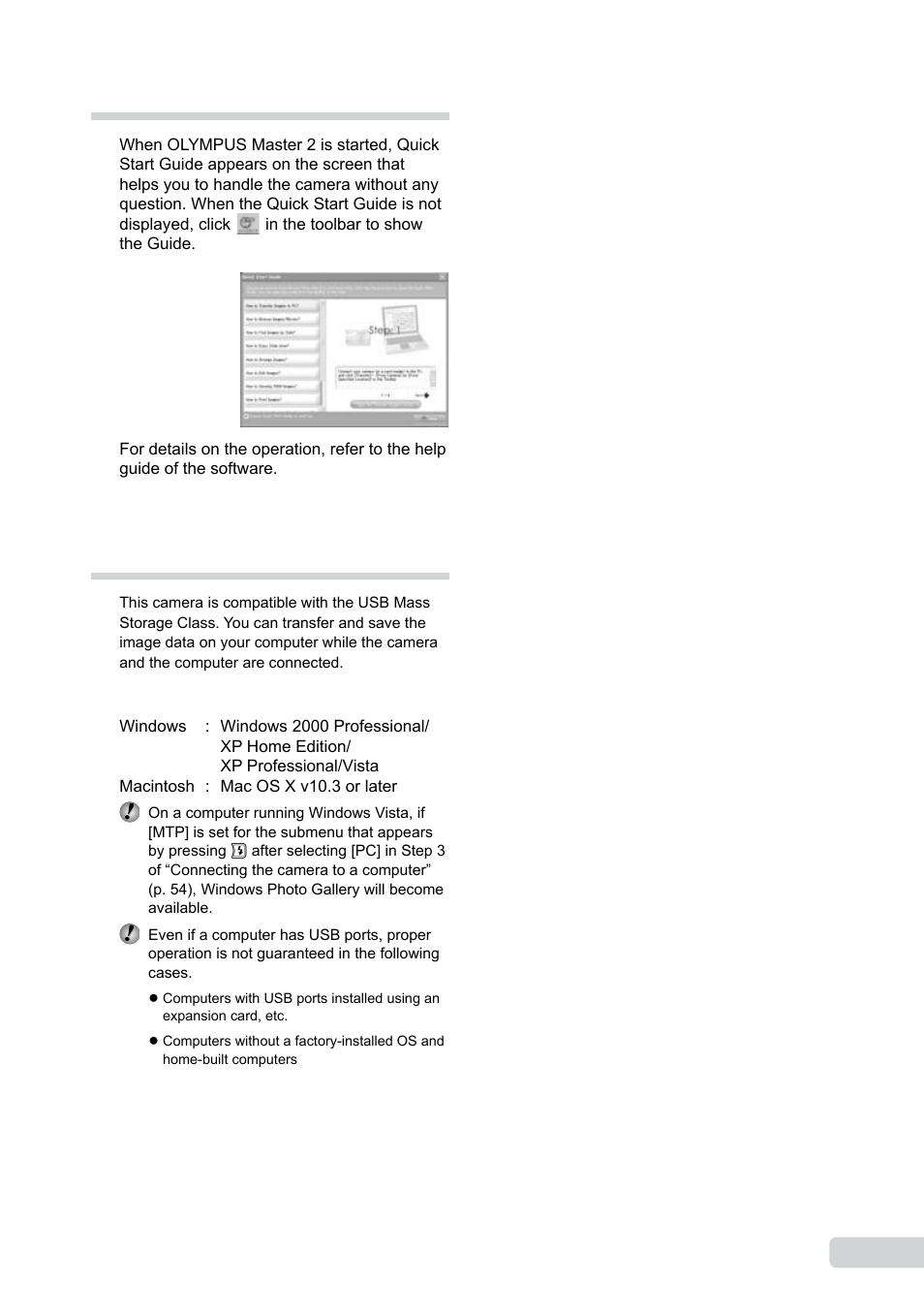 Operating olympus master 2, En operating olympus master 2 | Olympus µ TOUGH-6000 User Manual | Page 55 / 78