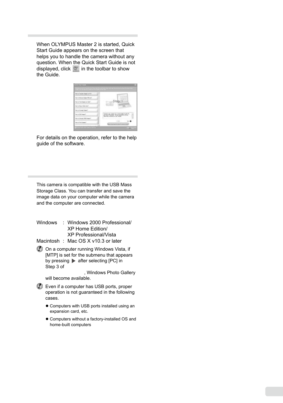 Operating olympus master 2, En operating olympus master 2 | Olympus µ 1040 User Manual | Page 43 / 63