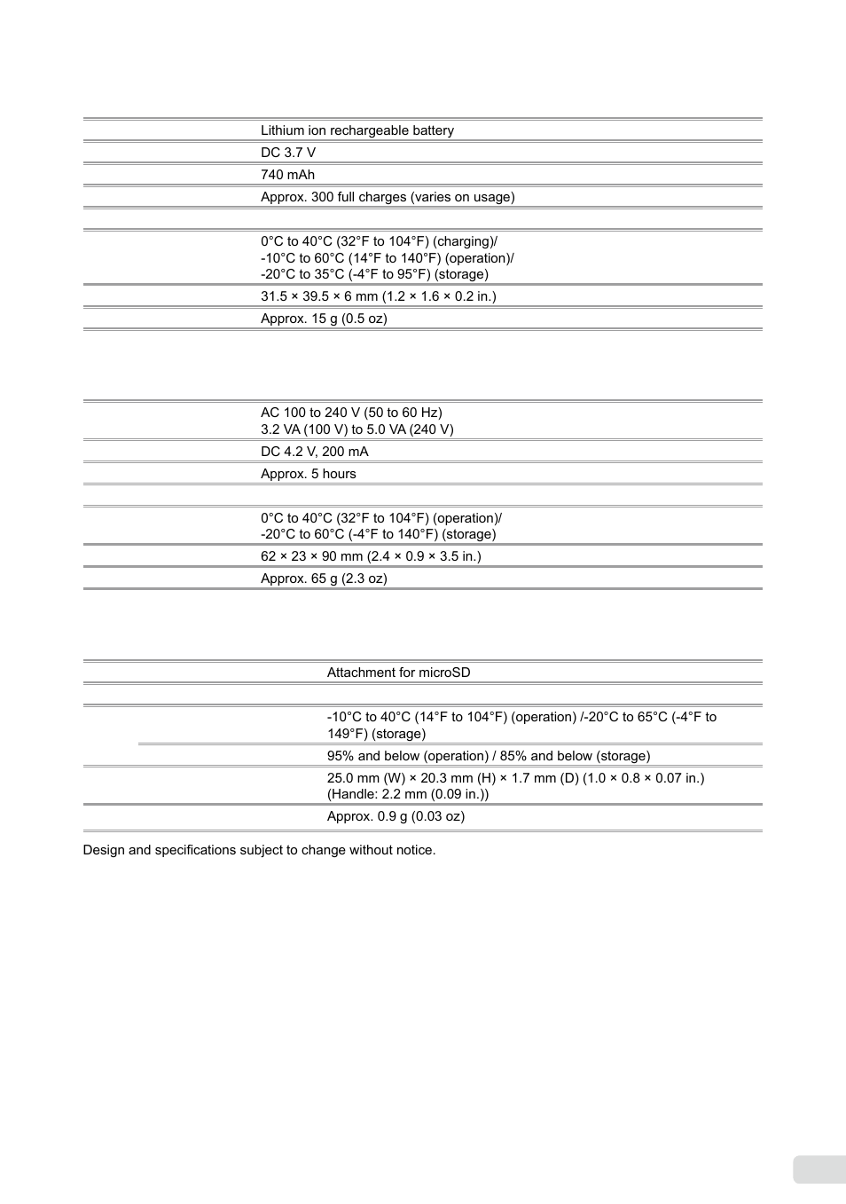 Olympus µ 1040 User Manual | Page 59 / 63