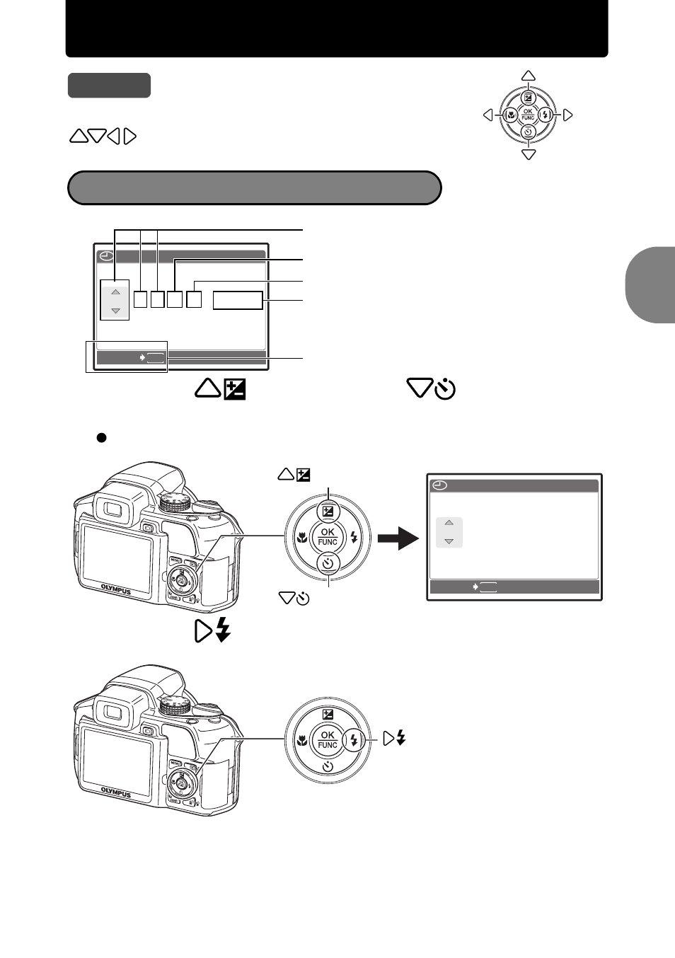 Set date and time, B. press the 3# button, The first two digits of the [y] are fixed | Tips | Olympus SP-560 UZ User Manual | Page 7 / 96