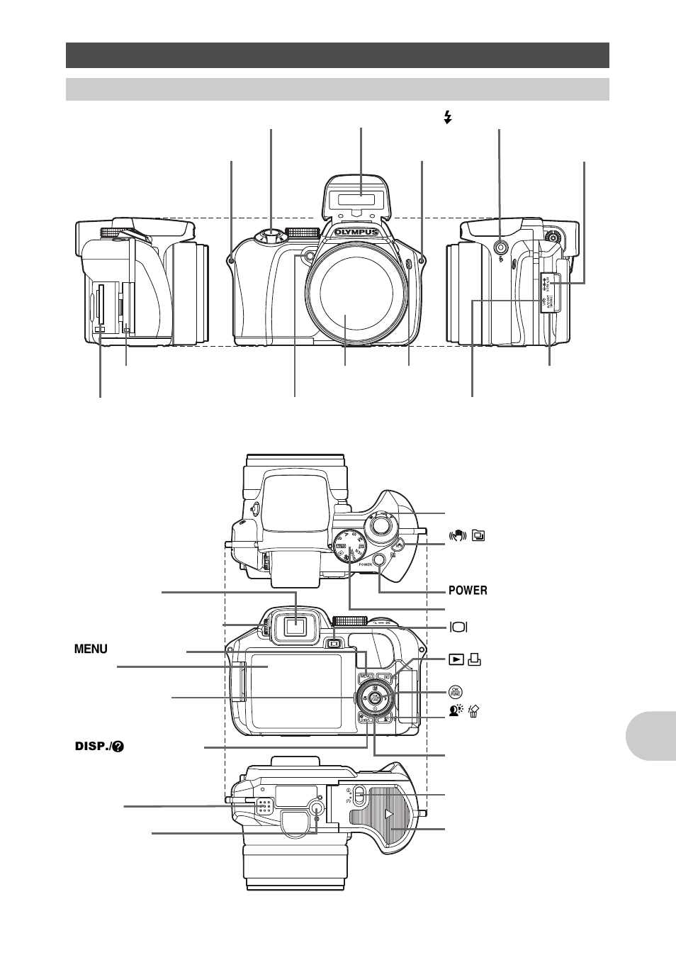 Camera diagram, Camera, Ap pend ix camera diagram camera | Olympus SP-560 UZ User Manual | Page 87 / 96