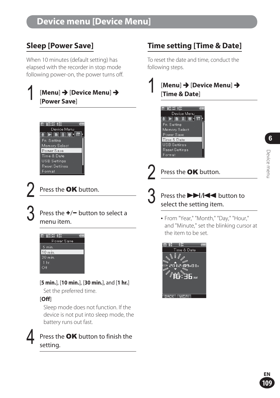 Olympus LS-100 User Manual | Page 109 / 137