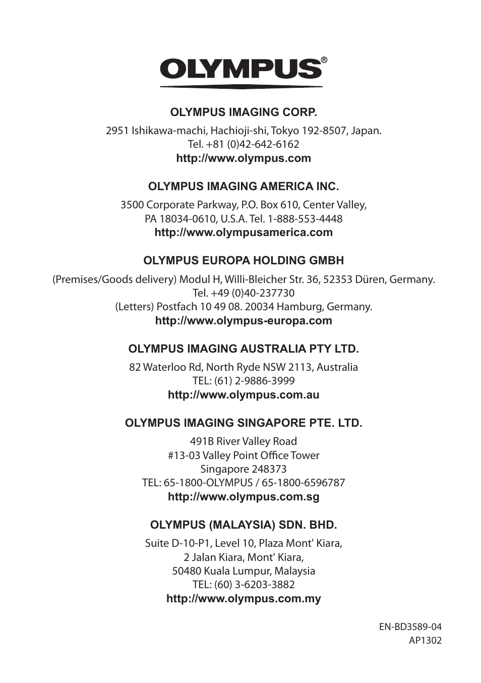Olympus LS-100 User Manual | Page 137 / 137