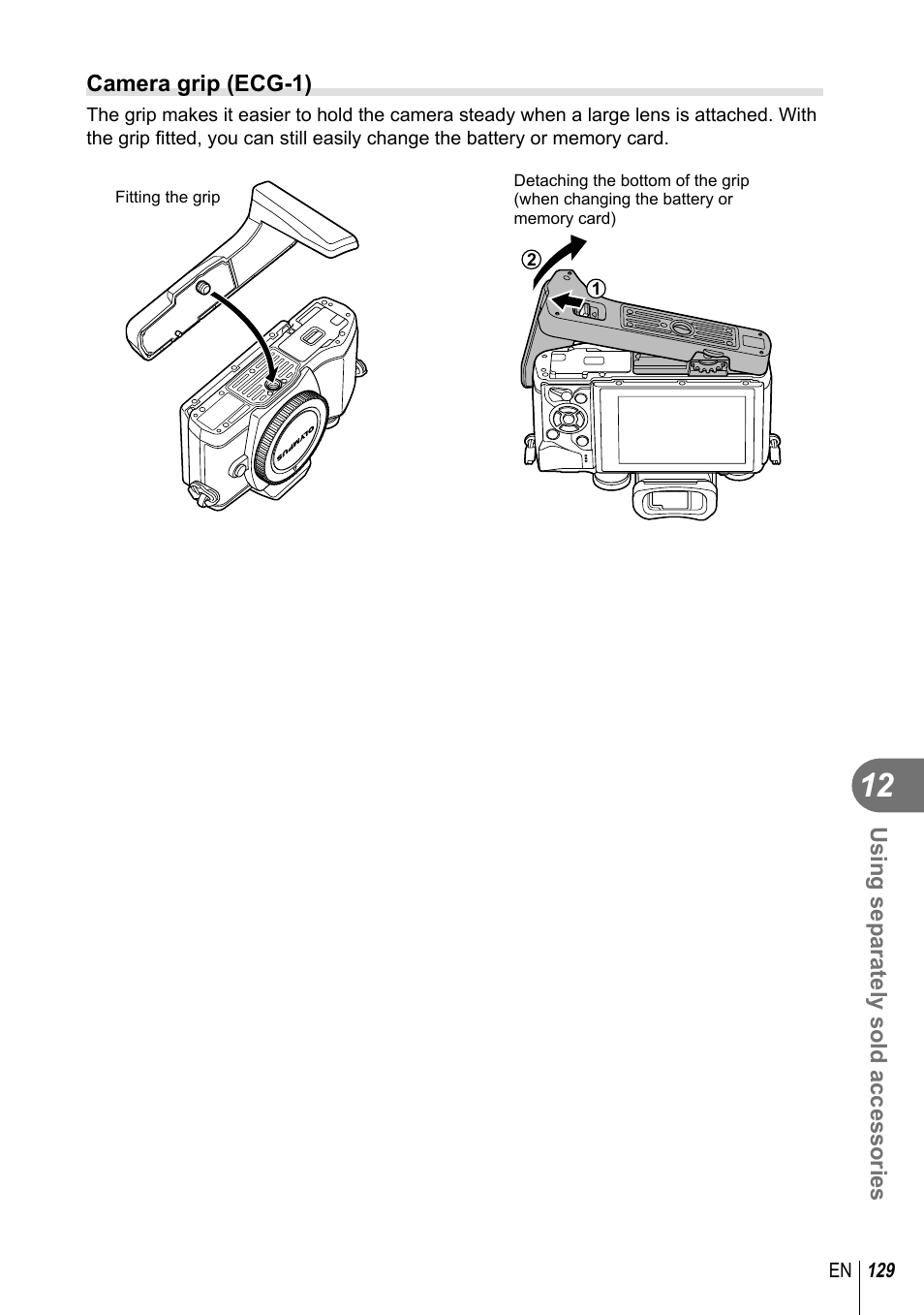 Olympus EM10 User Manual | Page 129 / 161