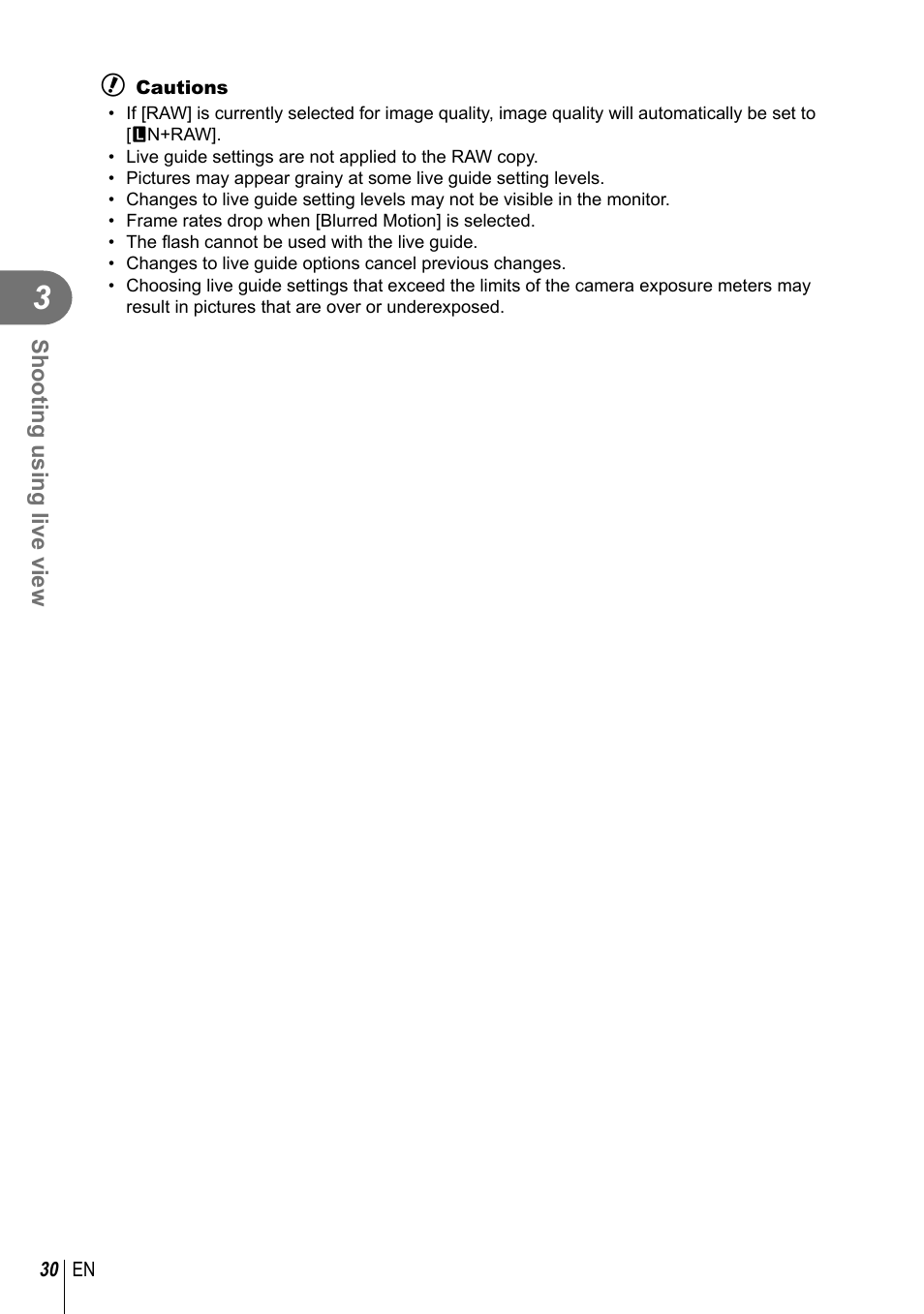 Olympus EM10 User Manual | Page 30 / 161