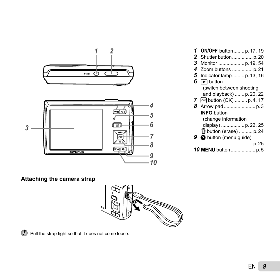 Olympus FE-5040 User Manual | Page 9 / 76