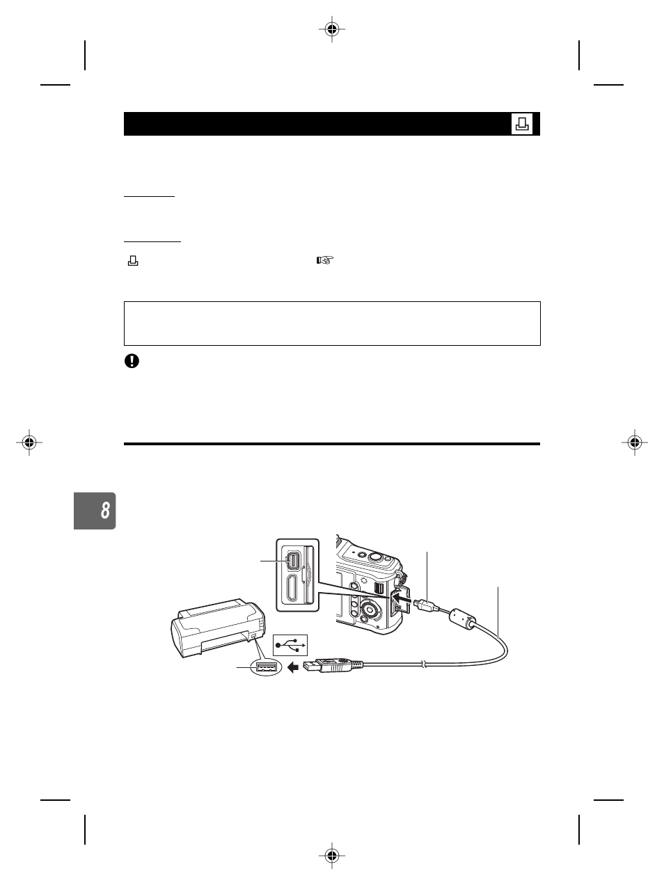 Direct printing (pictbridge) | Olympus E-P2 User Manual | Page 112 / 163