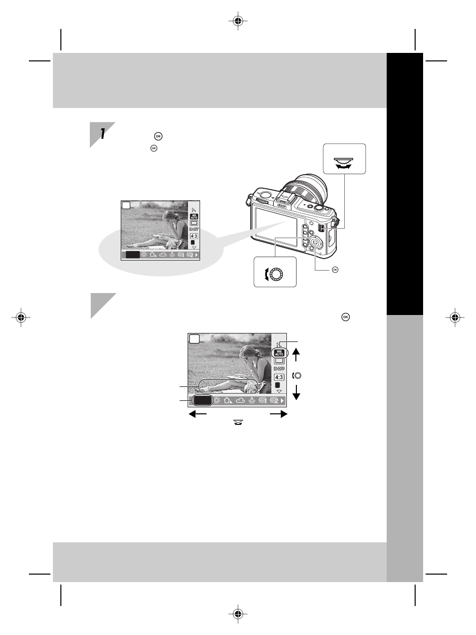 Basic guide, Bas ic oper a tion s | Olympus E-P2 User Manual | Page 17 / 163