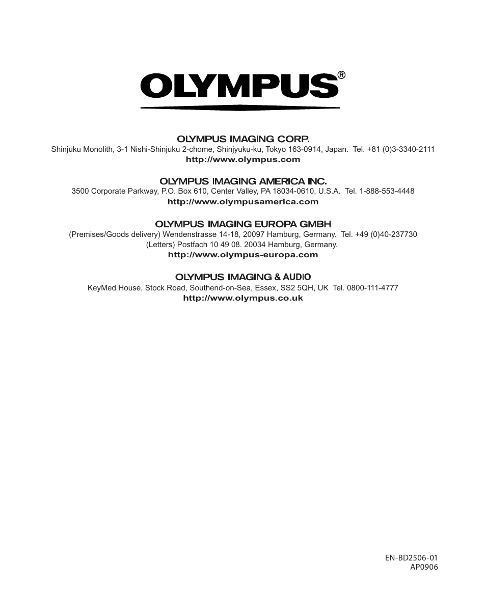 Olympus DM-550 User Manual | Page 128 / 128