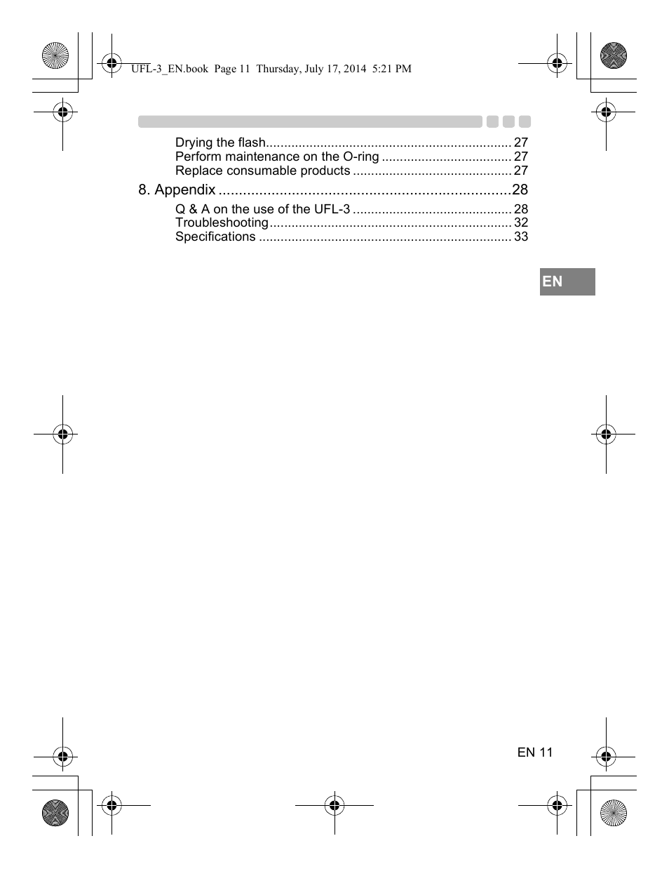 Olympus UFL3 User Manual | Page 12 / 35