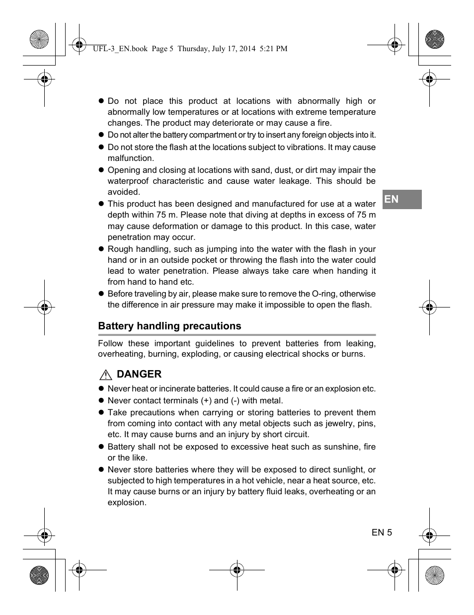 Olympus UFL3 User Manual | Page 6 / 35