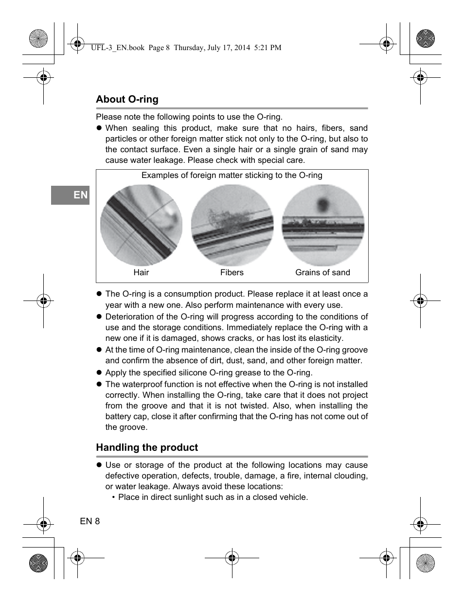 Olympus UFL3 User Manual | Page 9 / 35