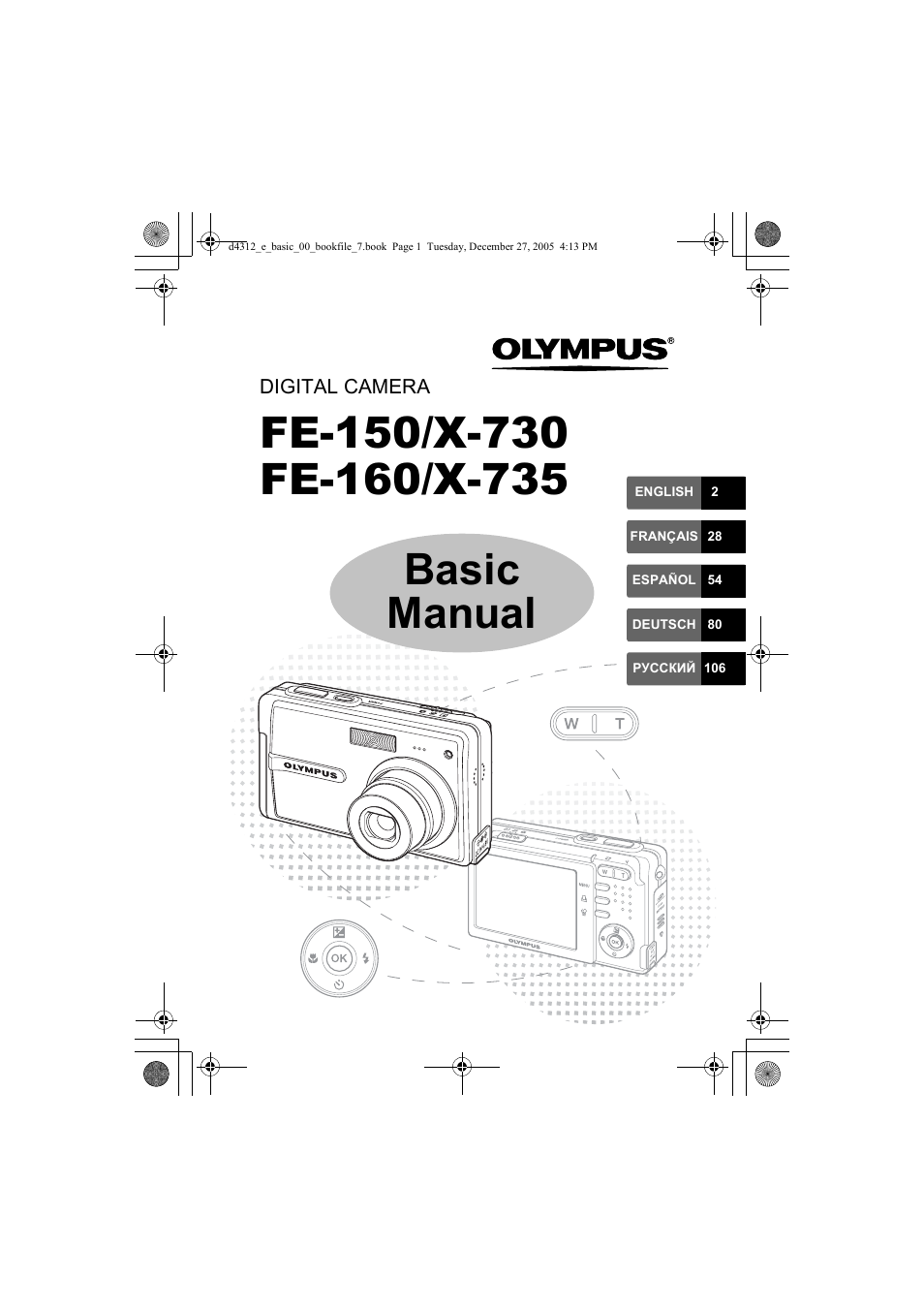 Olympus FE-150 User Manual | 28 pages