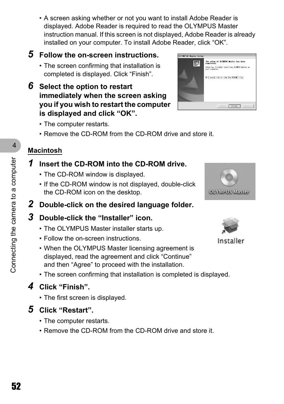 Olympus µ 810 User Manual | Page 52 / 88