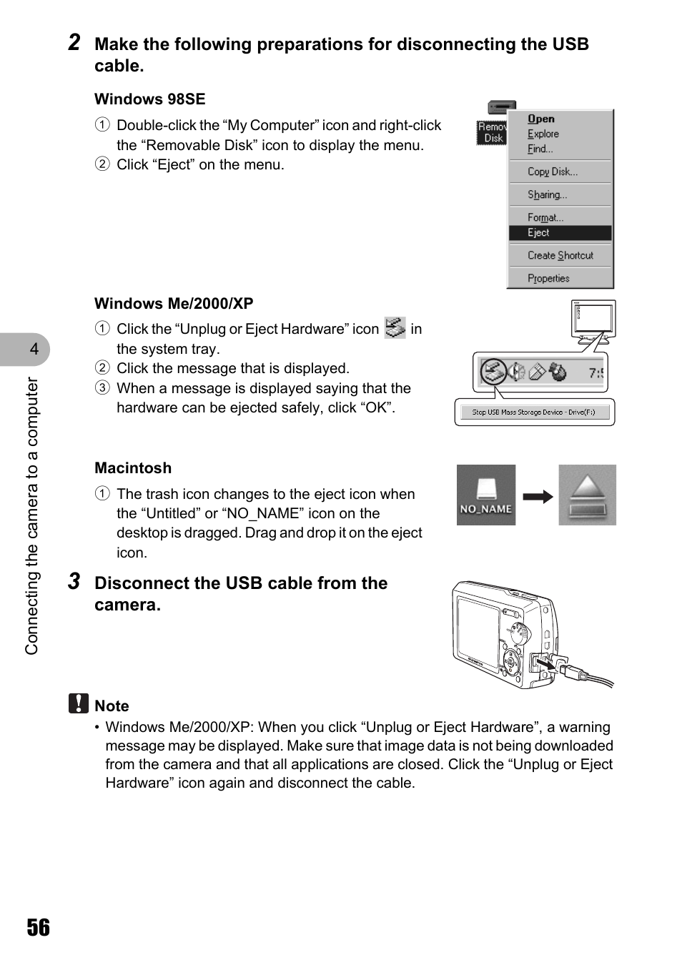 Olympus µ 810 User Manual | Page 56 / 88