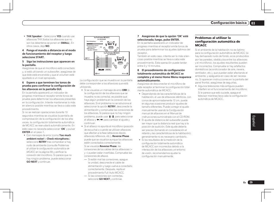 03 configuración básica | Pioneer SC-LX75 User Manual | Page 63 / 72