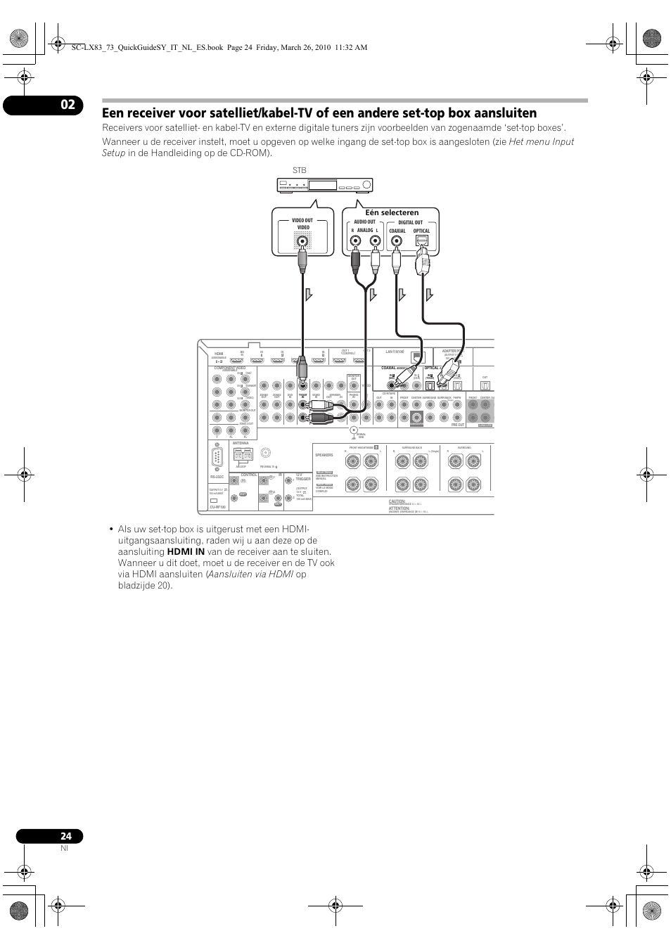 Pioneer SC-LX83 User Manual | Page 100 / 120