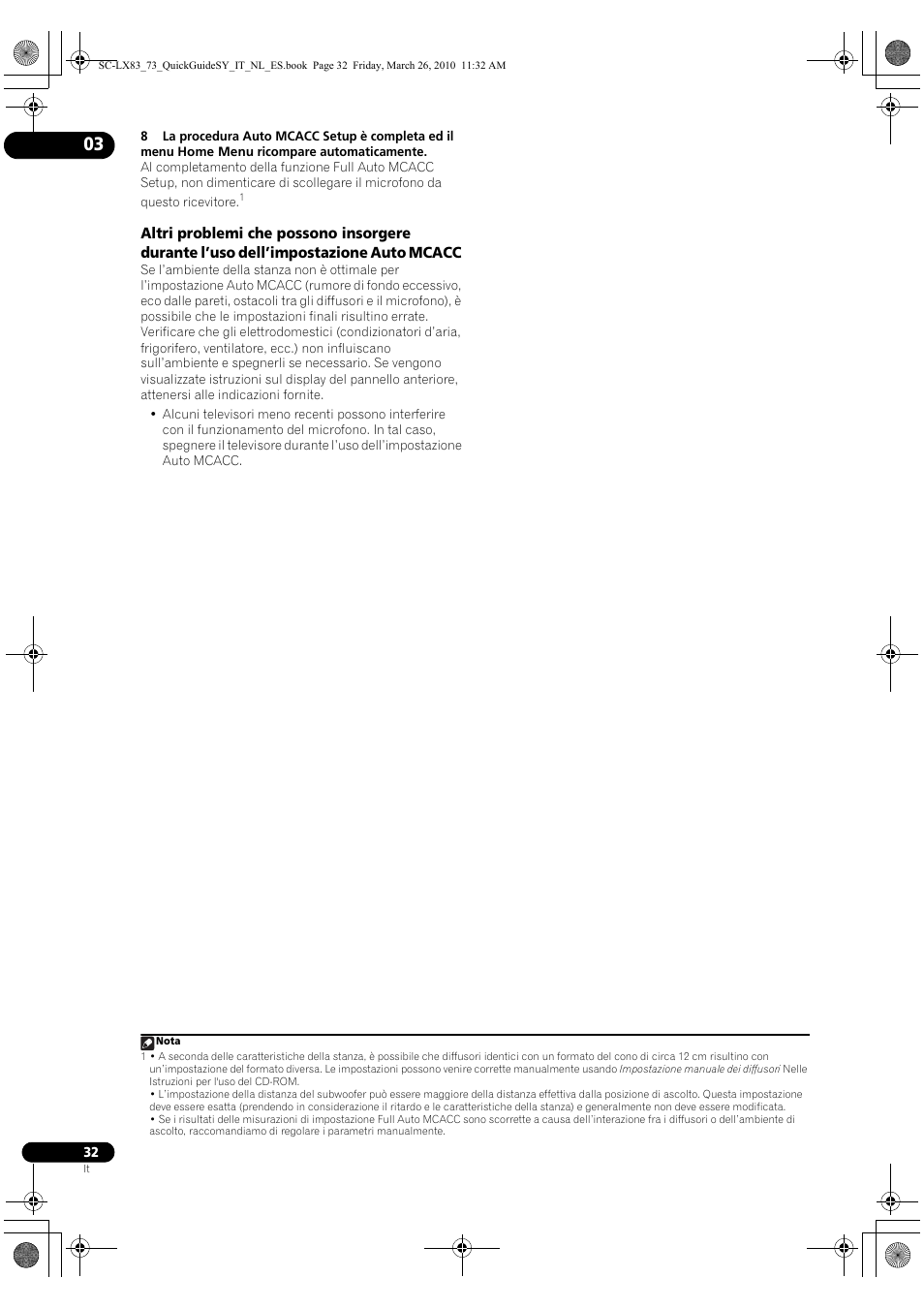 Pioneer SC-LX83 User Manual | Page 32 / 120
