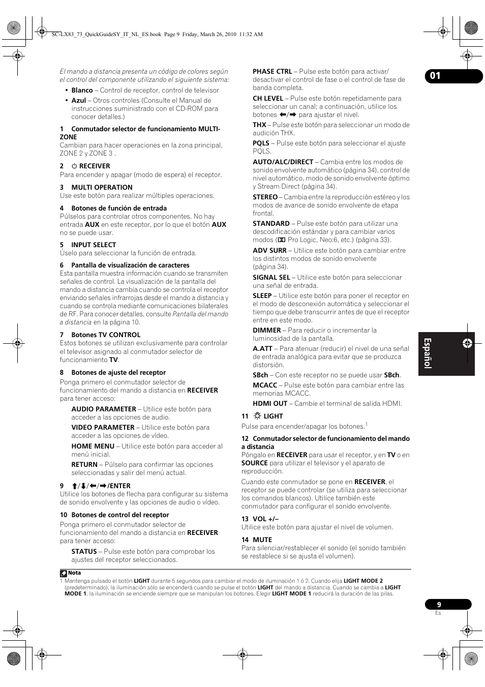 Pioneer SC-LX83 User Manual | Page 47 / 120