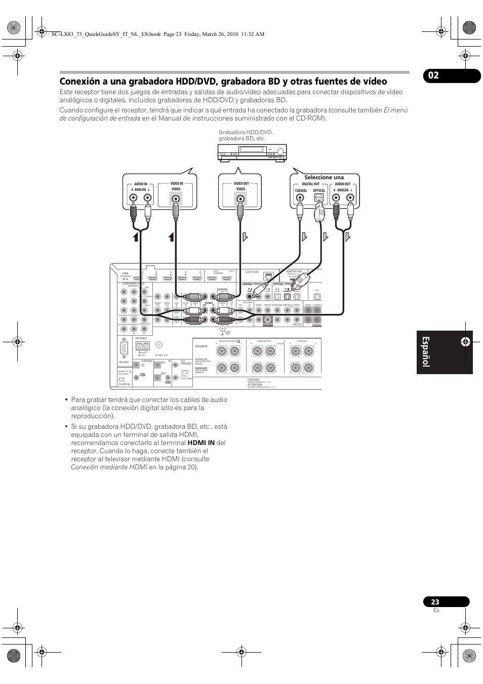 Pioneer SC-LX83 User Manual | Page 61 / 120