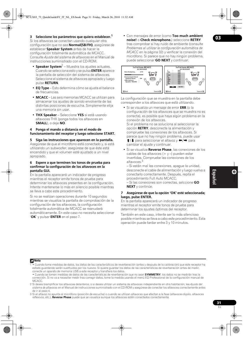 Pioneer SC-LX83 User Manual | Page 69 / 120