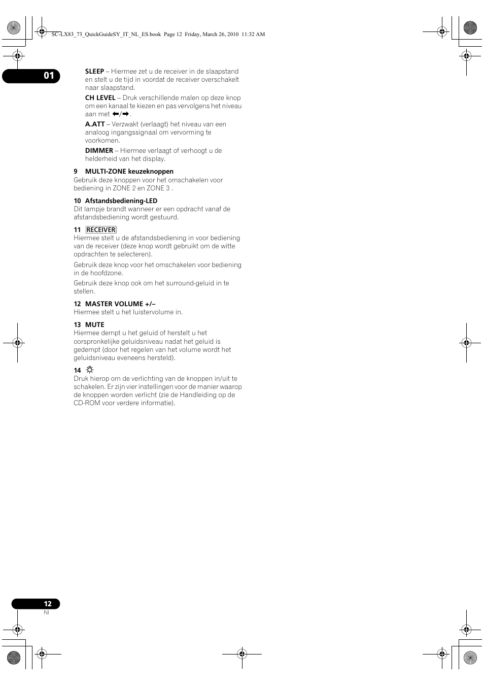 Pioneer SC-LX83 User Manual | Page 88 / 120
