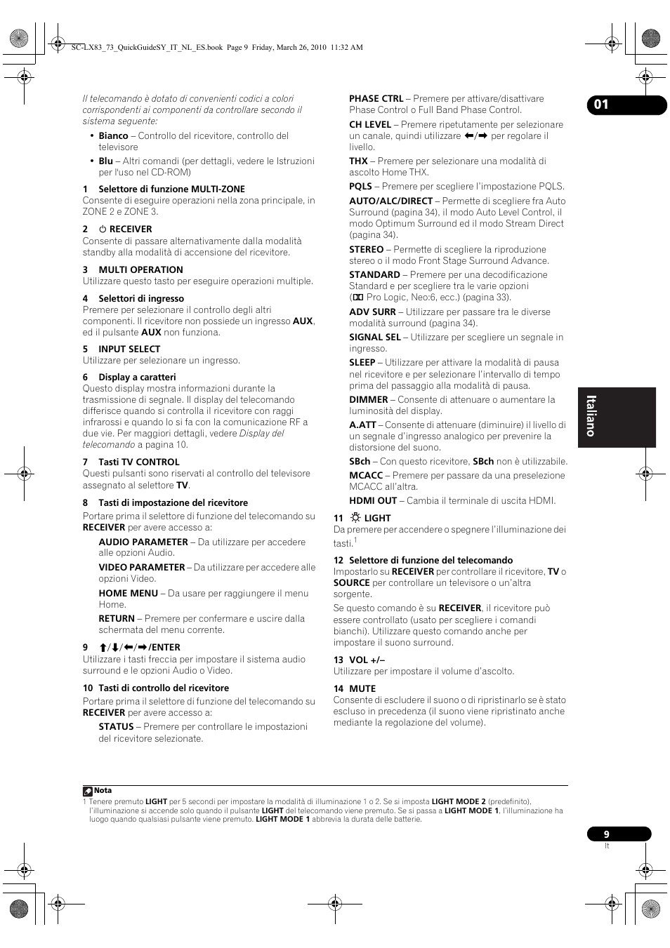 Pioneer SC-LX83 User Manual | Page 9 / 120