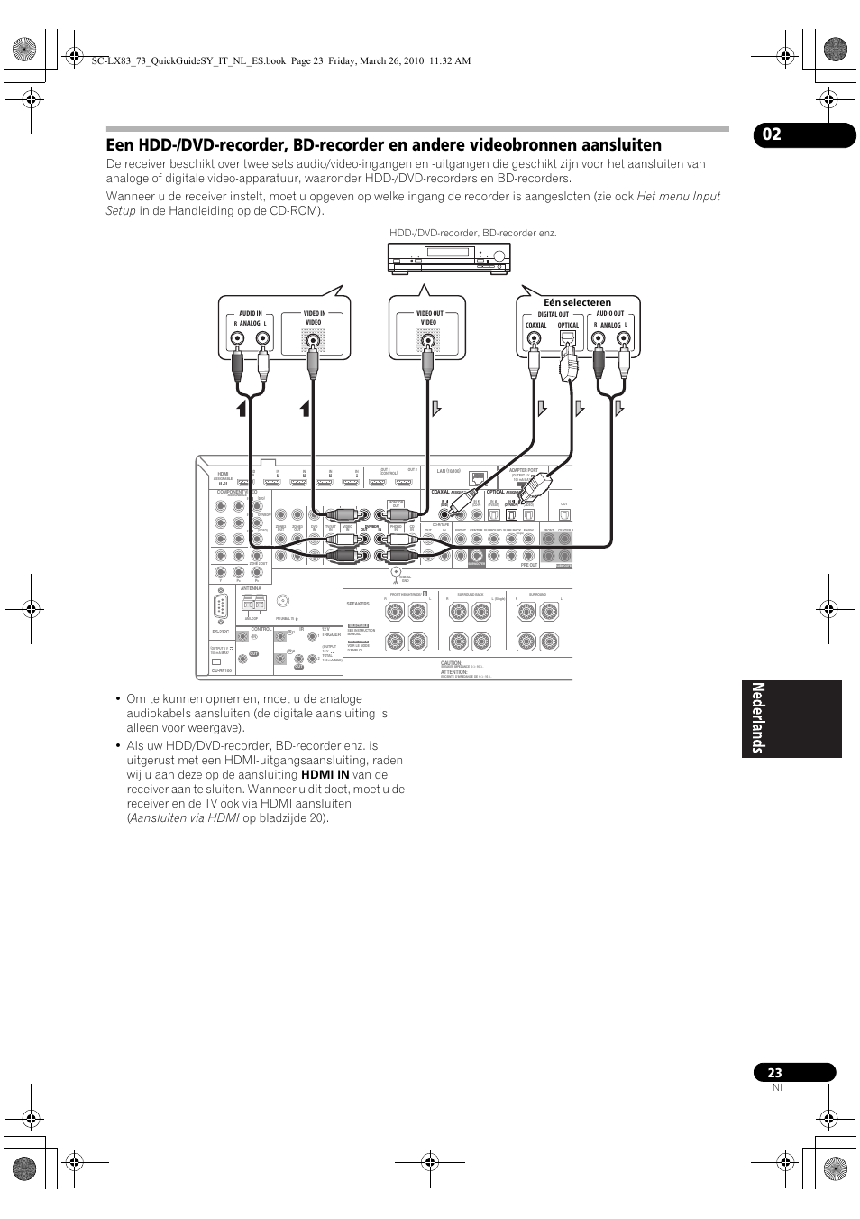 Pioneer SC-LX83 User Manual | Page 99 / 120