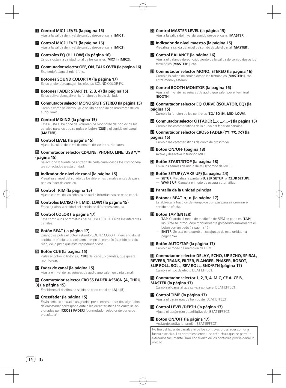 Pioneer DJM-850-W User Manual | Page 68 / 112