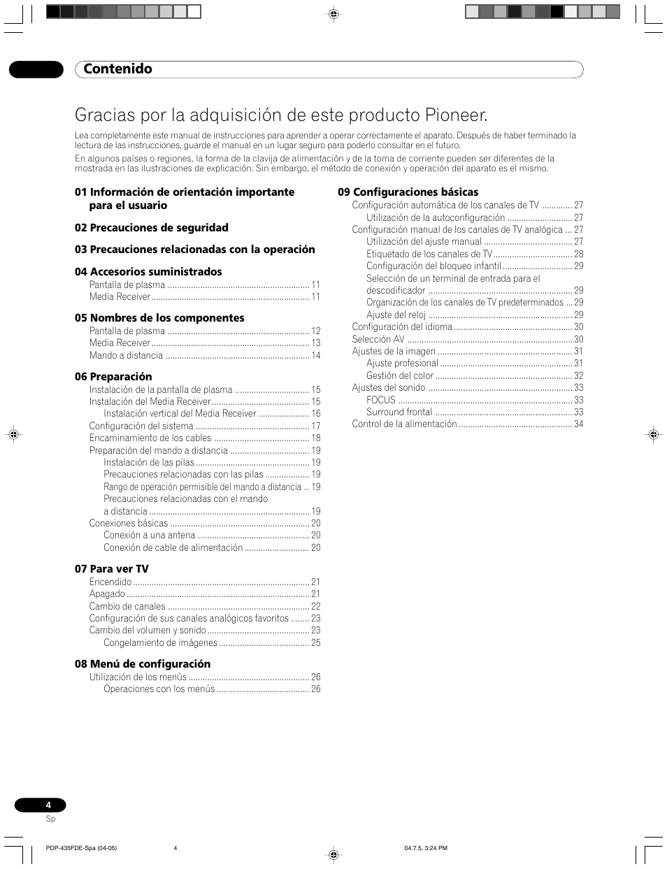 Pioneer PDP-505FDE User Manual | Page 96 / 140