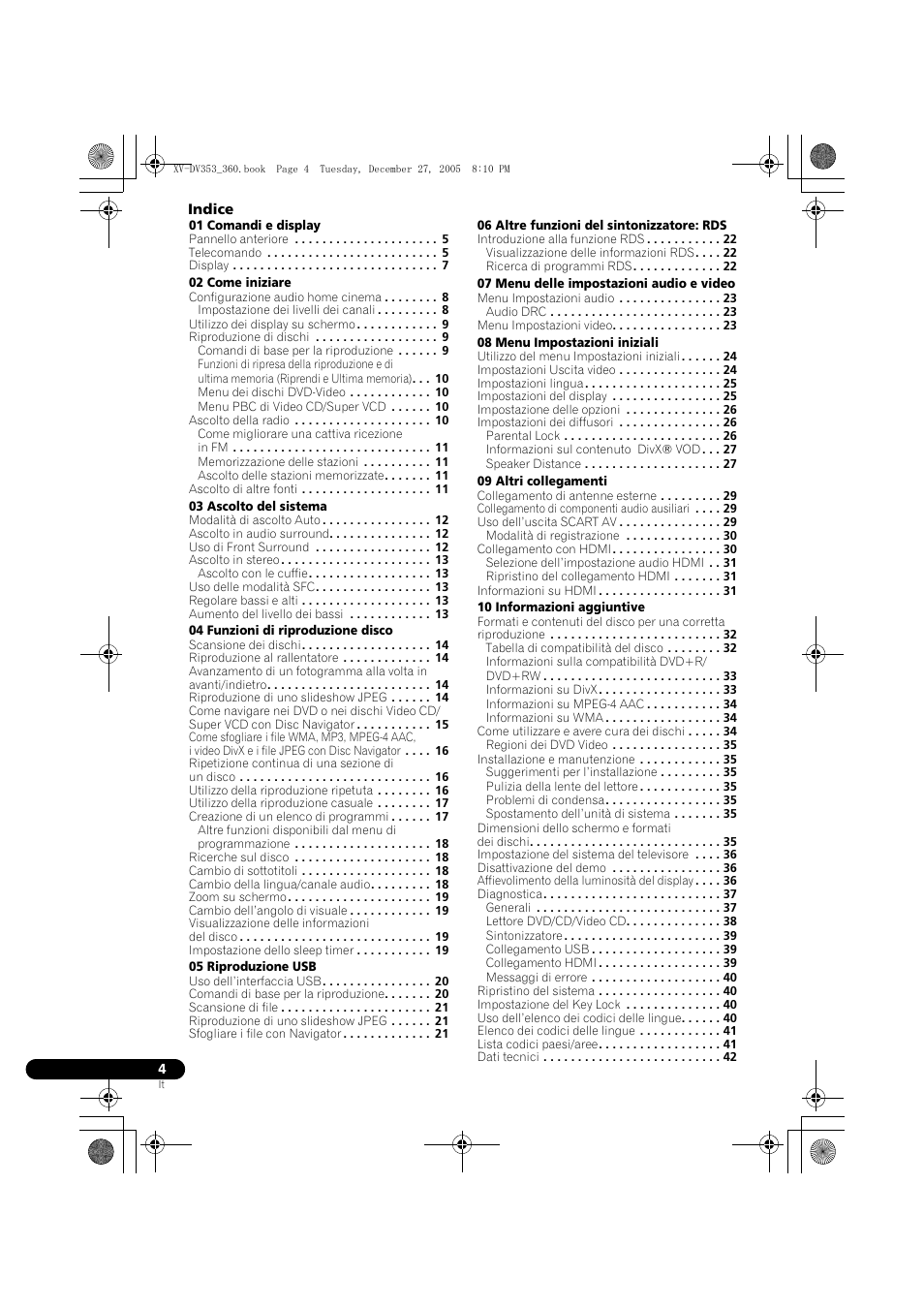 Pioneer DCS-360 User Manual | Page 46 / 128