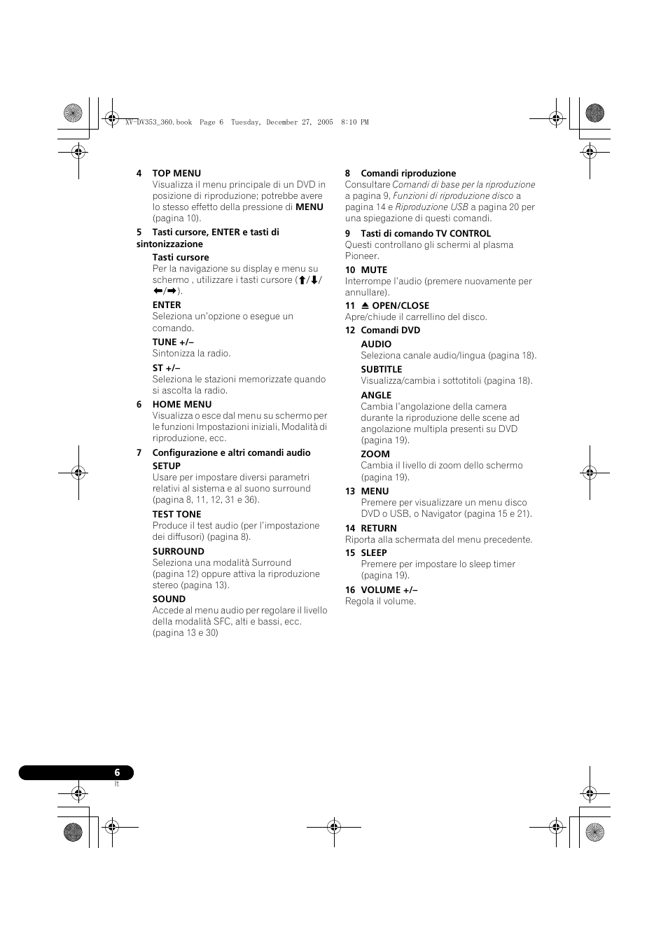 Pioneer DCS-360 User Manual | Page 48 / 128