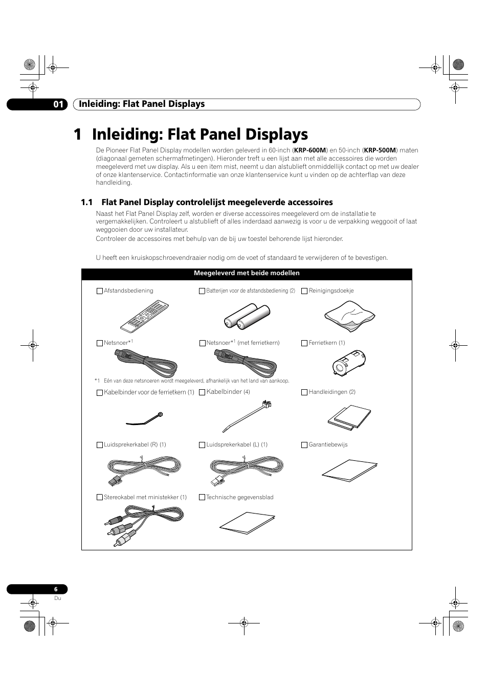 1 inleiding: flat panel displays, 01 inleiding: flat panel displays | Pioneer KRP-500M User Manual | Page 114 / 433