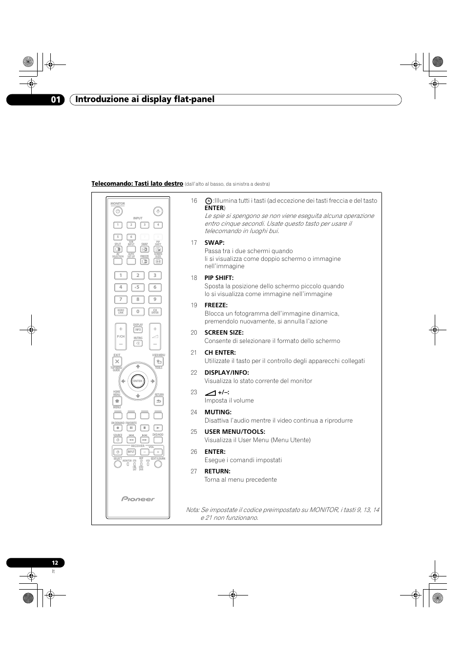 01 introduzione ai display flat-panel | Pioneer KRP-500M User Manual | Page 12 / 433