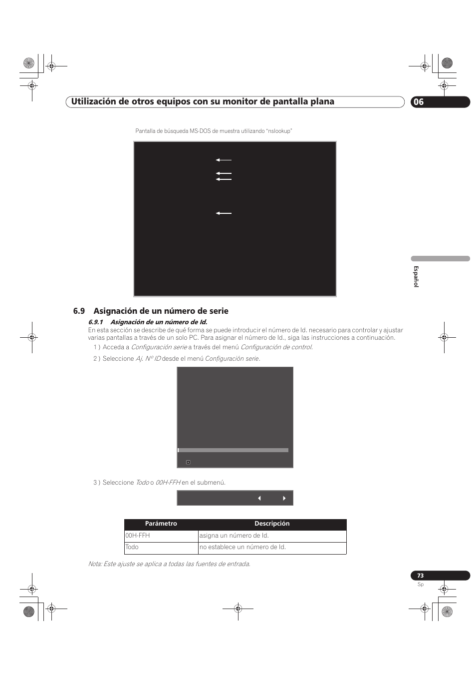9 asignación de un número de serie, 1 asignación de un número de id | Pioneer KRP-500M User Manual | Page 289 / 433