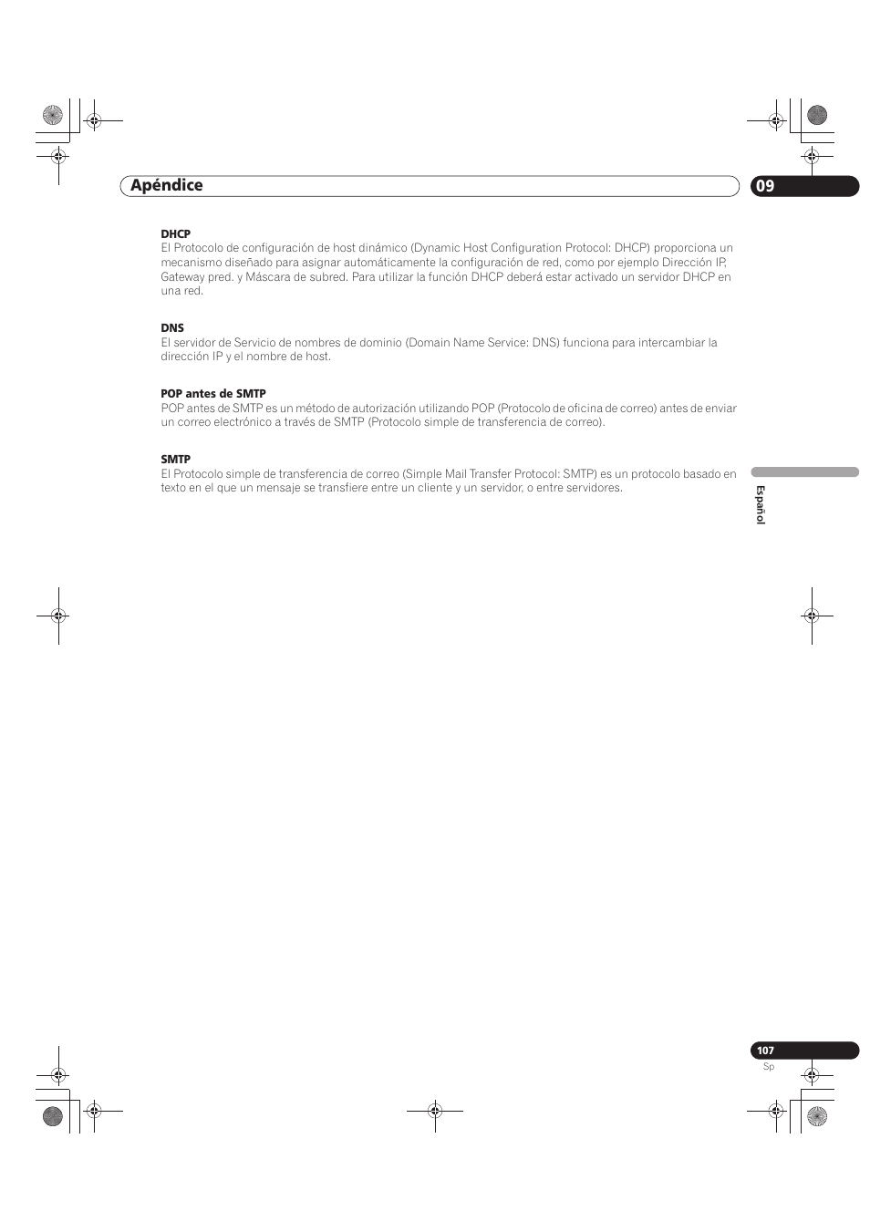 09 apéndice | Pioneer KRP-500M User Manual | Page 323 / 433
