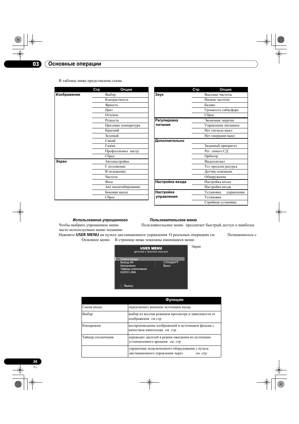 03 основные операции | Pioneer KRP-500M User Manual | Page 350 / 433