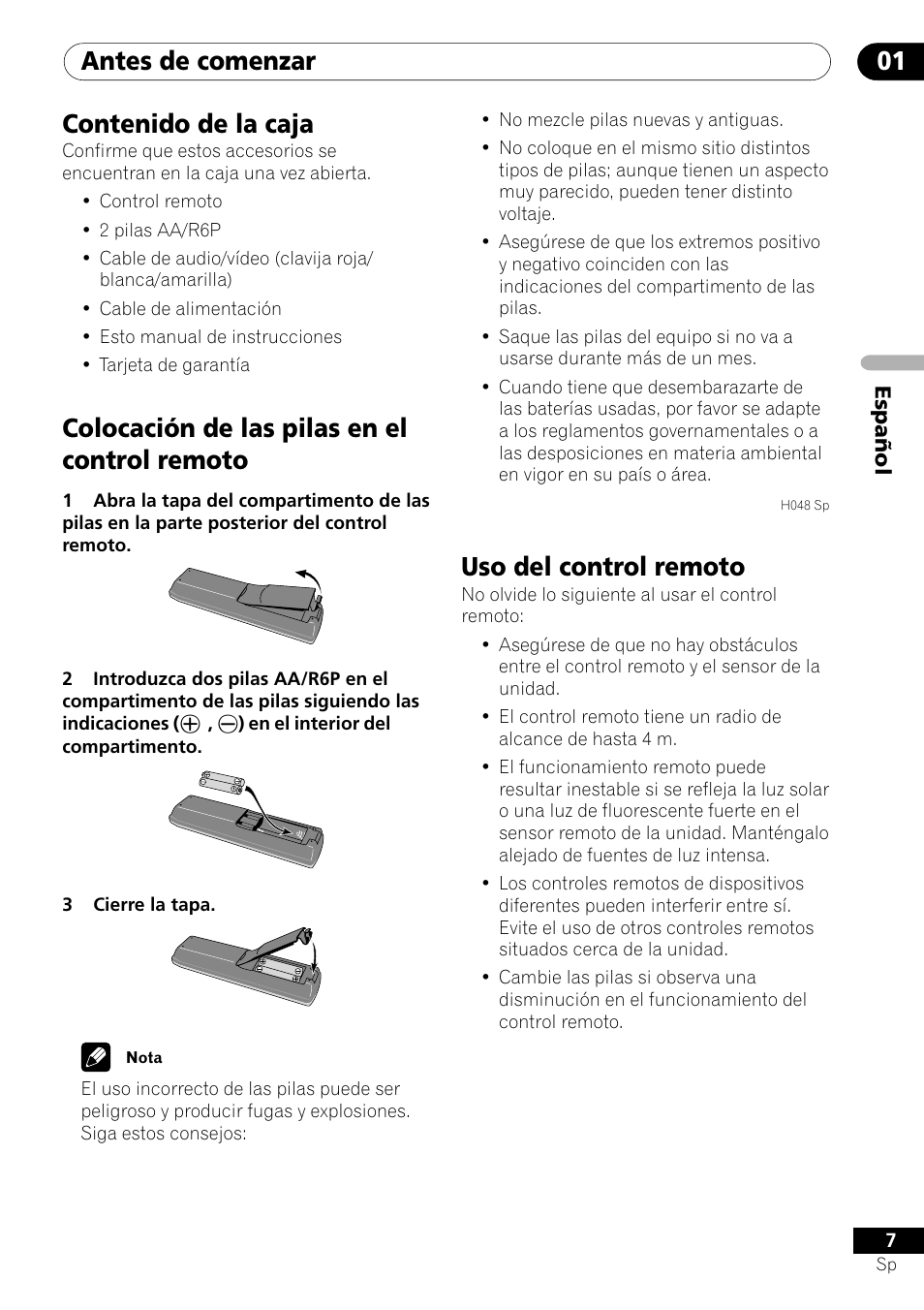 Pioneer DV-U7 User Manual | Page 61 / 108