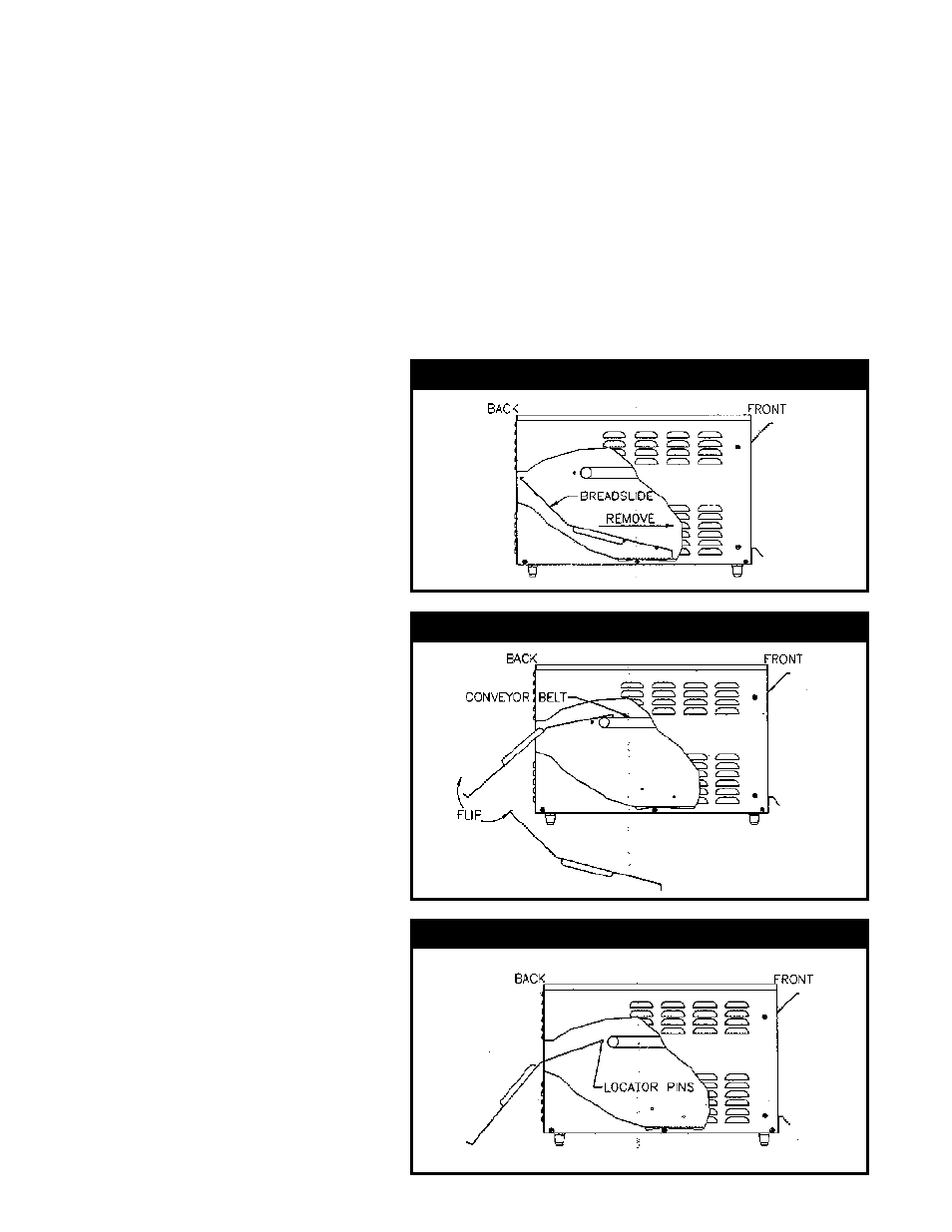 Convertible at series toaster | APW Wyott M Series User Manual | Page 12 / 20