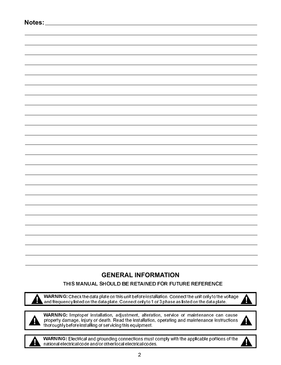 APW Wyott CMW-24 User Manual | Page 2 / 12