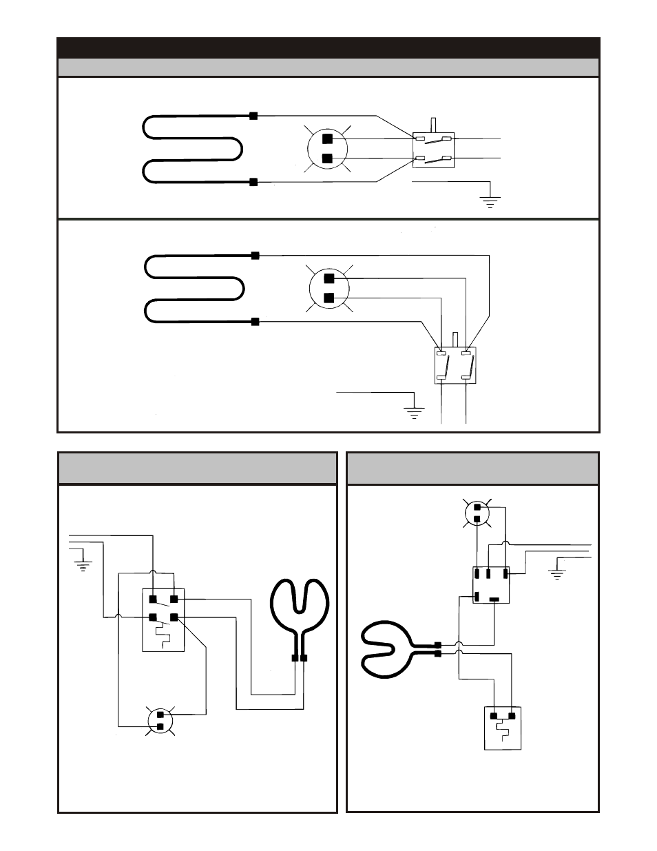 Wiring diagrams | APW Wyott HFW-23 User Manual | Page 8 / 12