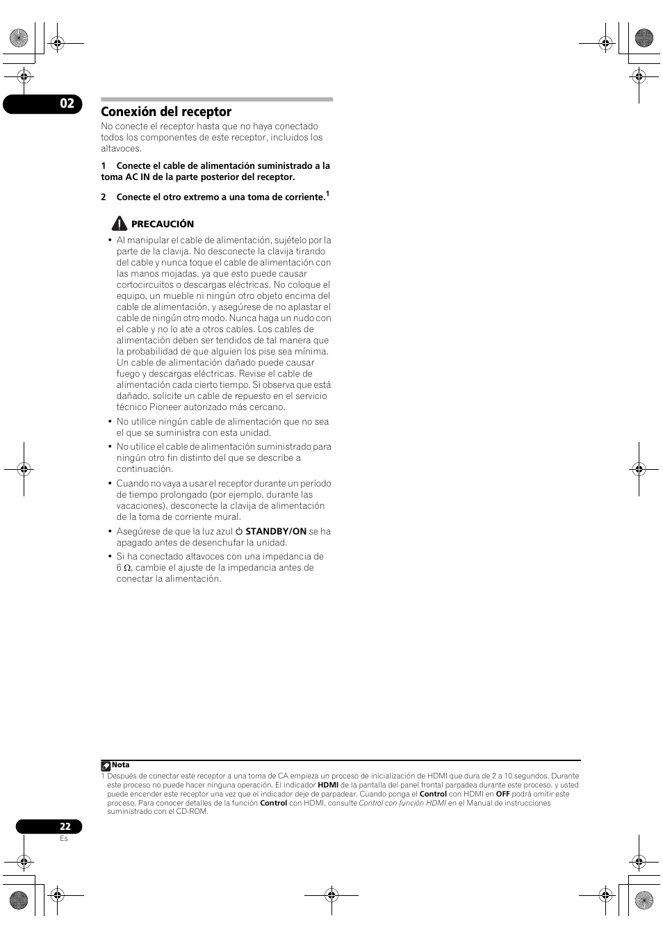 Conexión del receptor | Pioneer VSX-2020-K User Manual | Page 50 / 60