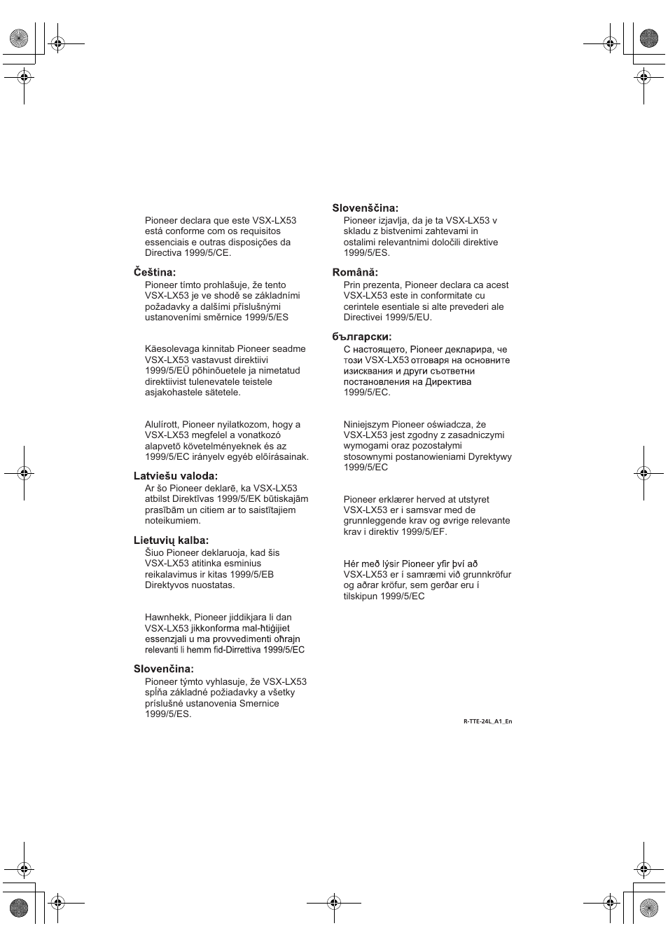 Pioneer VSX-2020-K User Manual | Page 59 / 60