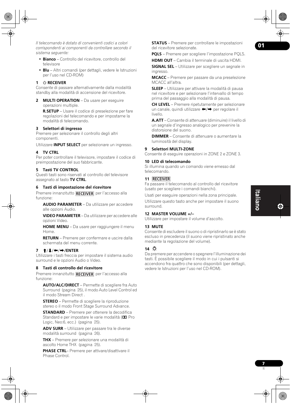 Pioneer VSX-2020-K User Manual | Page 7 / 60