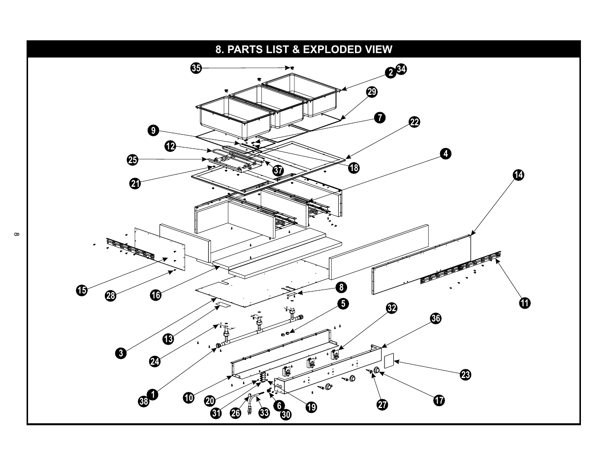 APW Wyott HFW-AT-2D 6D User Manual | Page 8 / 12